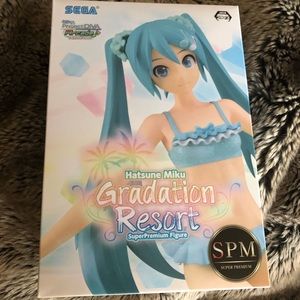 Hatsune miku graduation resort figure